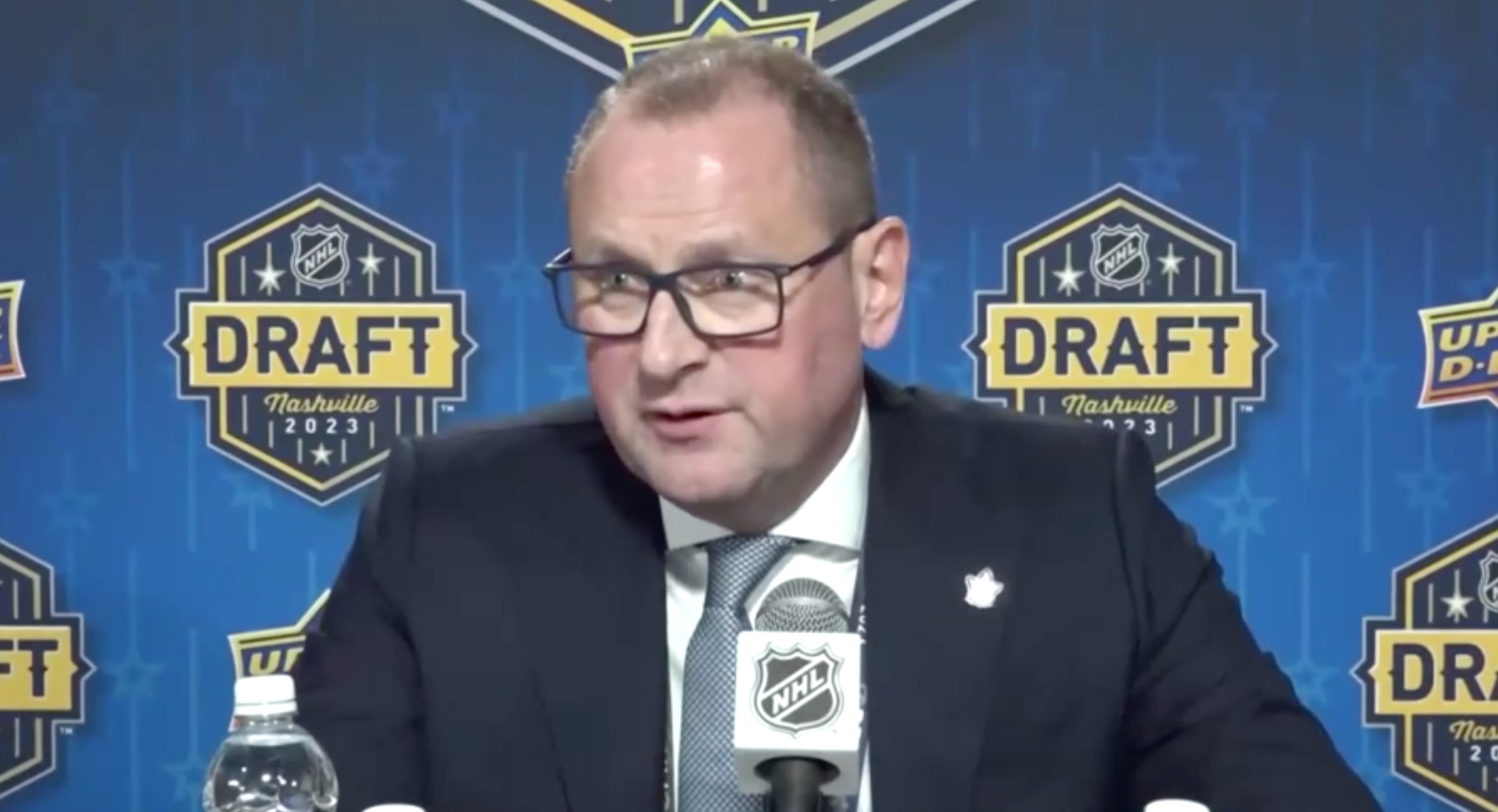 Brad Treliving on the Maple Leafs' quiet 2023 draft "We spent a lot of