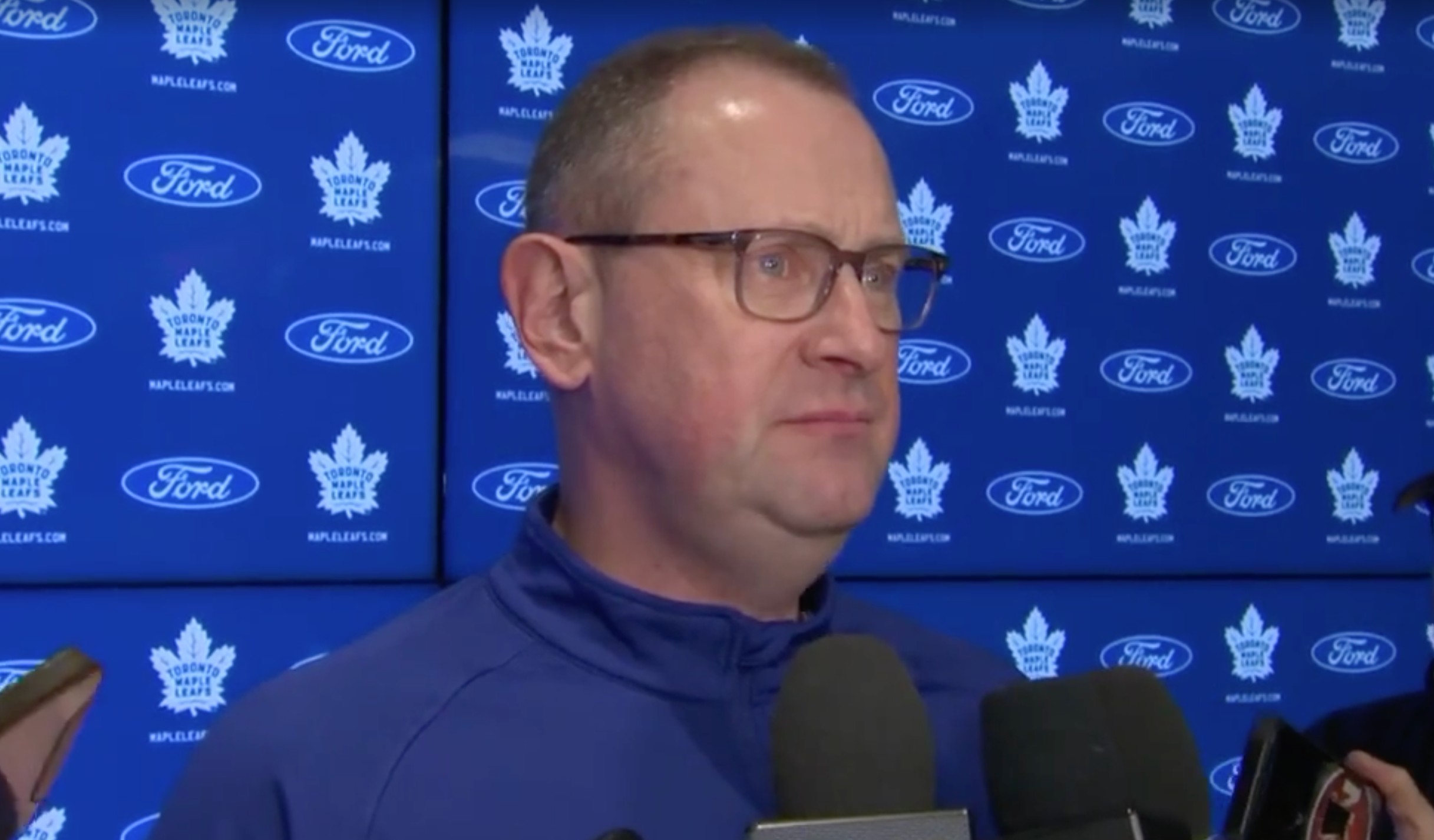 Brad Treliving on the addition of Ilya Lyubushkin "It gives us a body