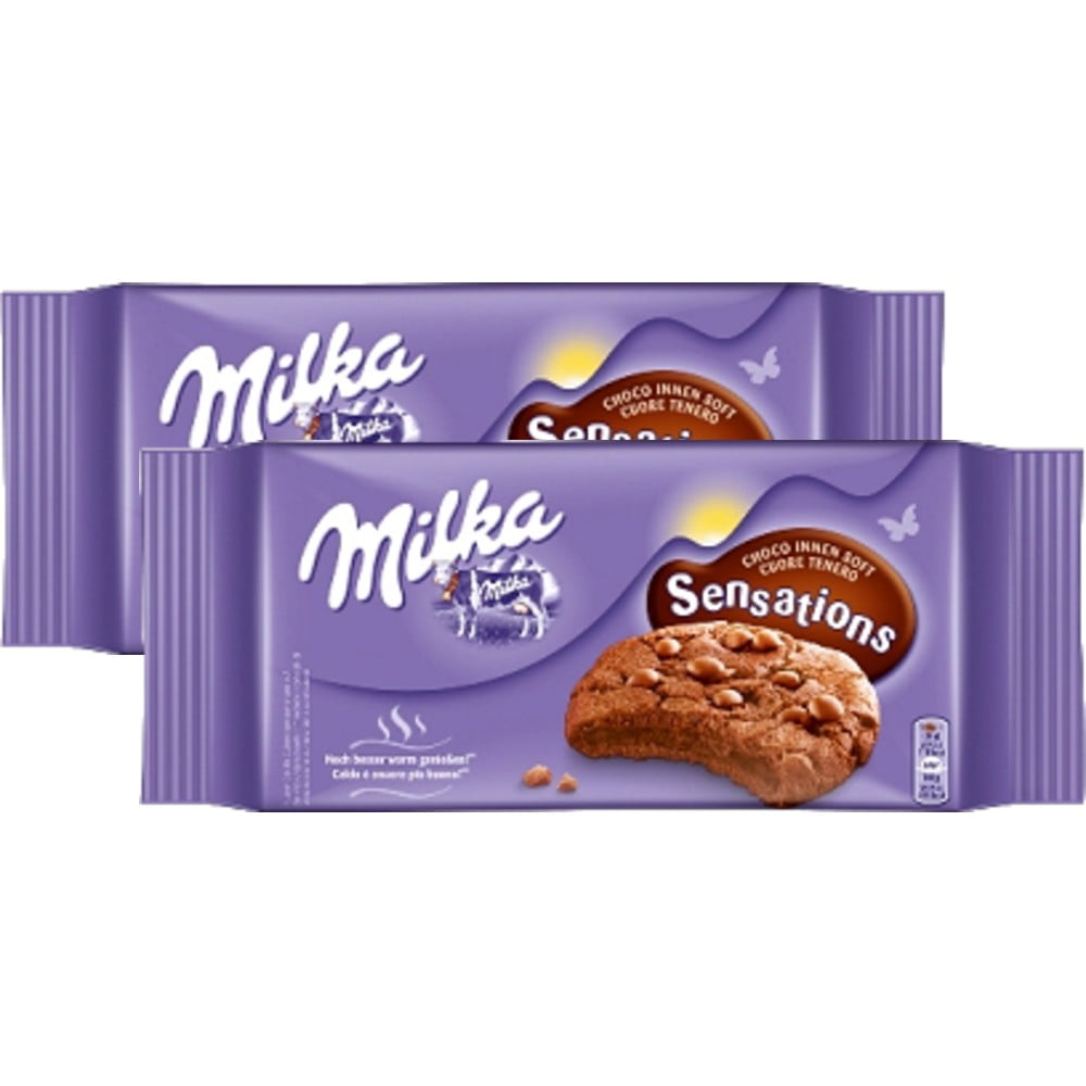 Best Milka Cookies Sensation Soft Inside Choco 156g (Pack2)