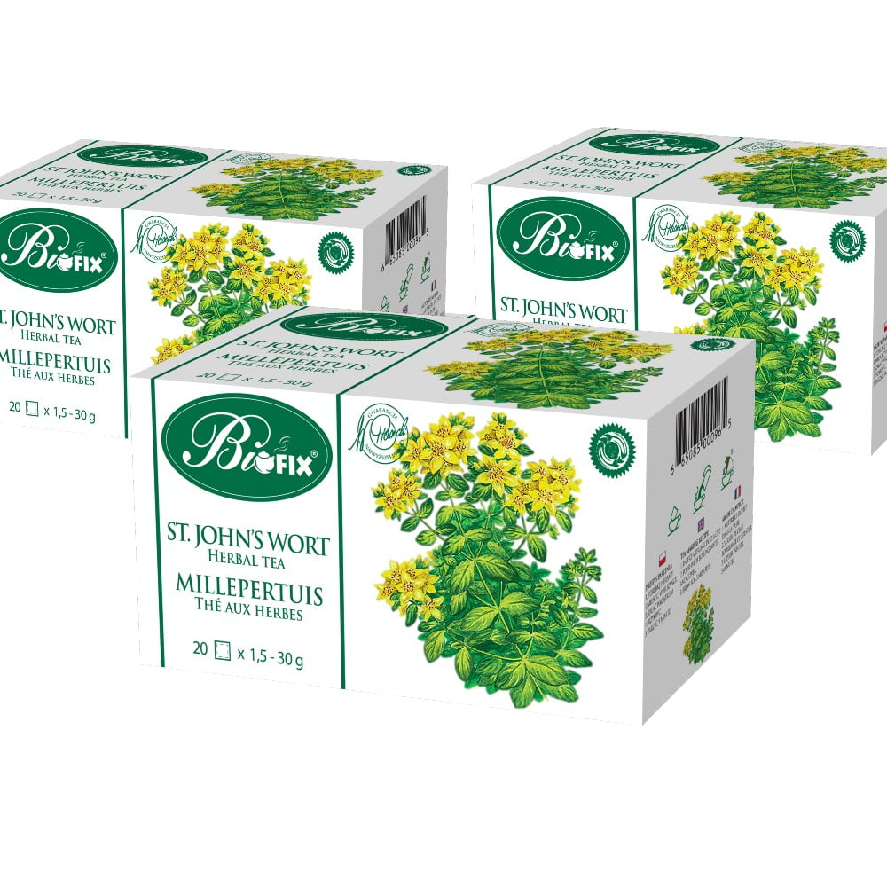 Biofix St. John's Wort Tea 30g (3pack) Maple Mart