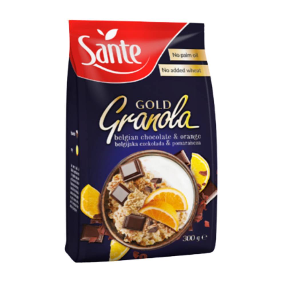 Best Sante Granola Gold With Chocolate 300g Maple Mart