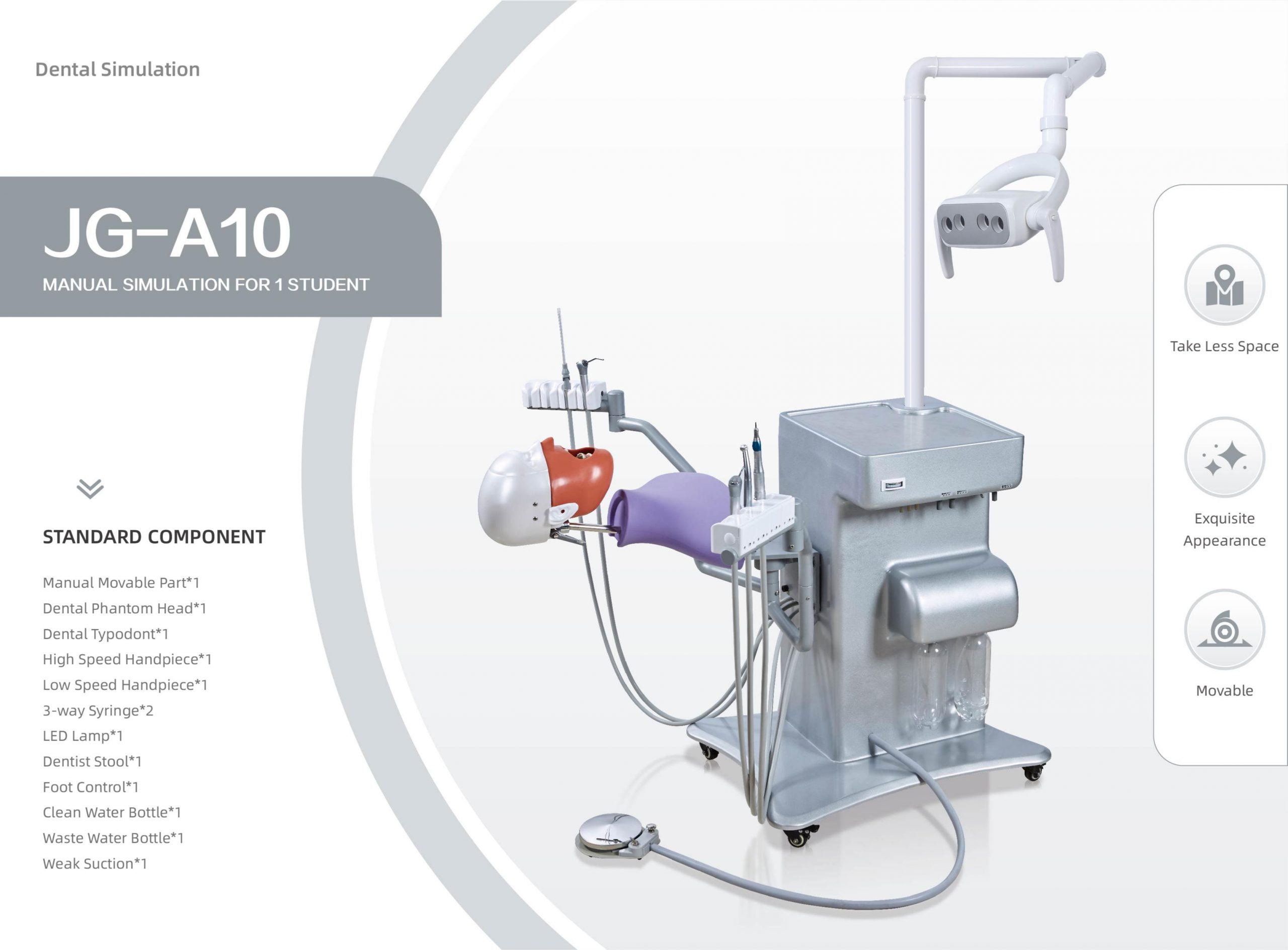 Dental Simulation Phantom Head,dental phantom head simulator,dental