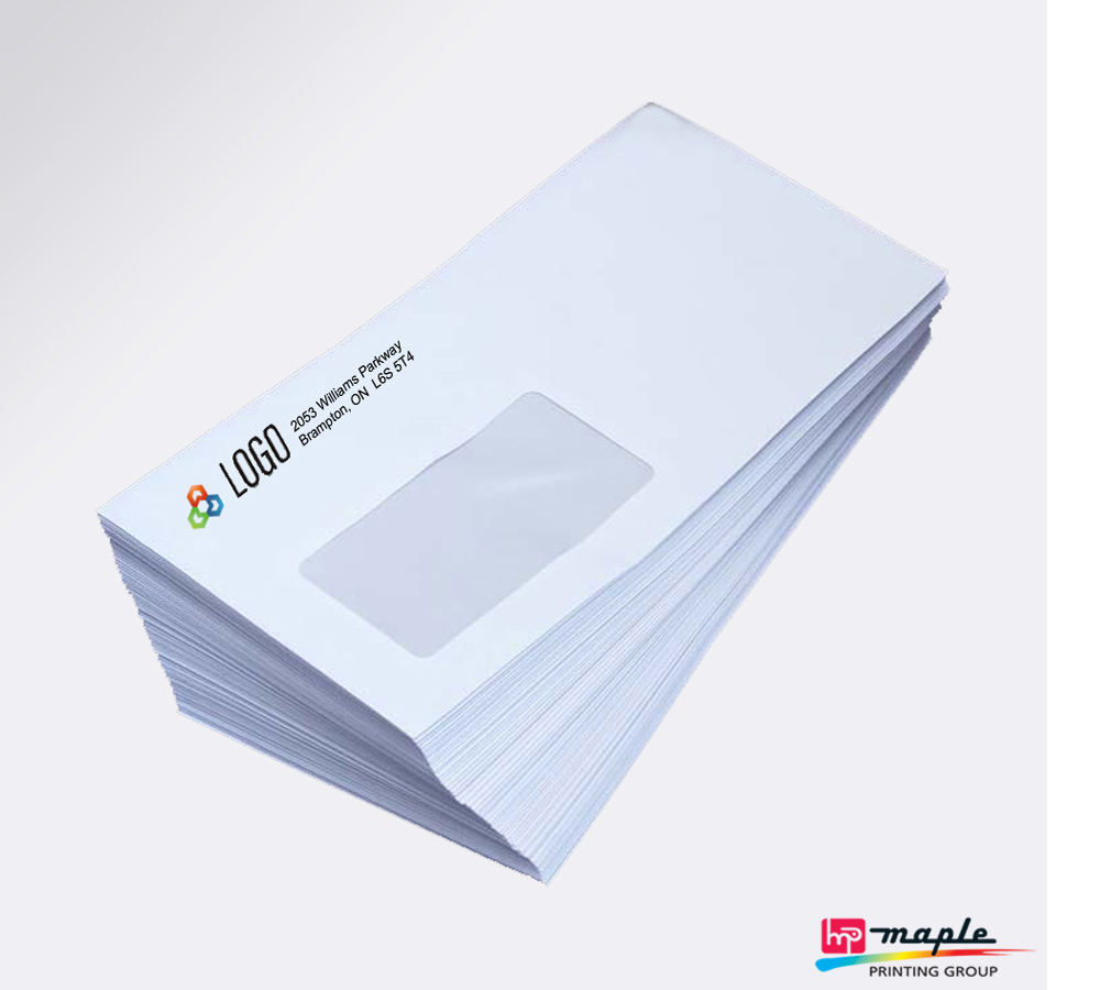 Envelope Single Window Maple Printing