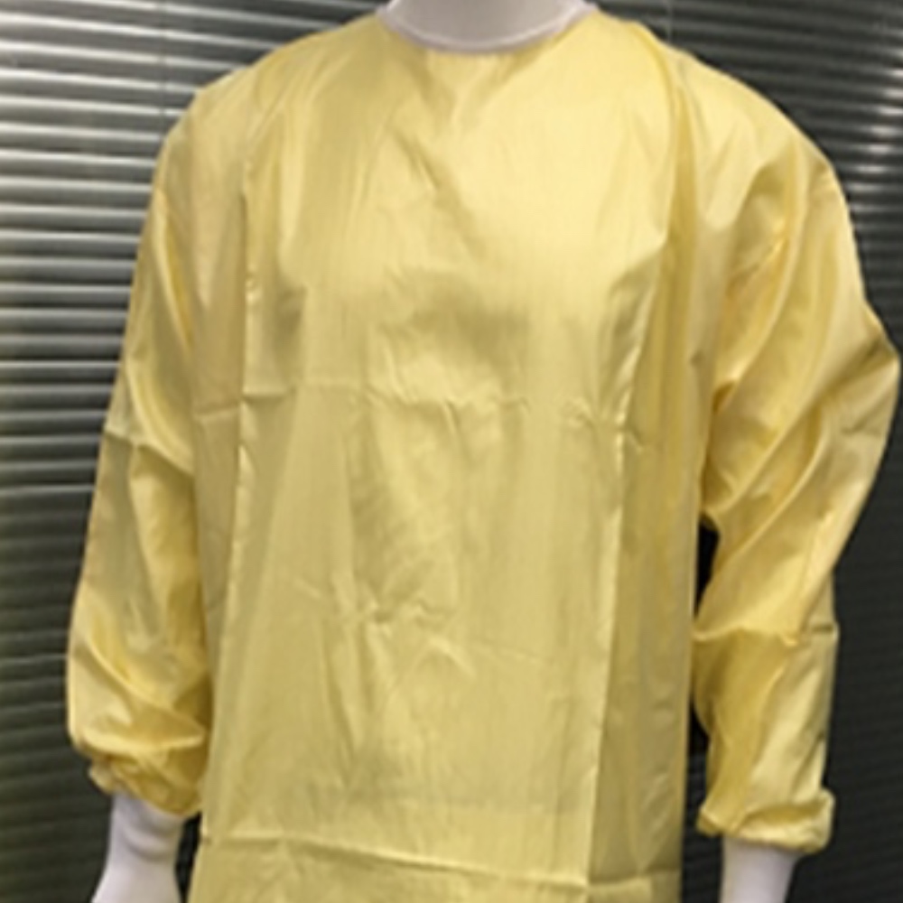Yellow Medical Isolation Level 2 Certified Gowns (Reusable) Maple