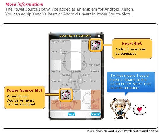 Craftable Android Hearts MapleStory Android Guide