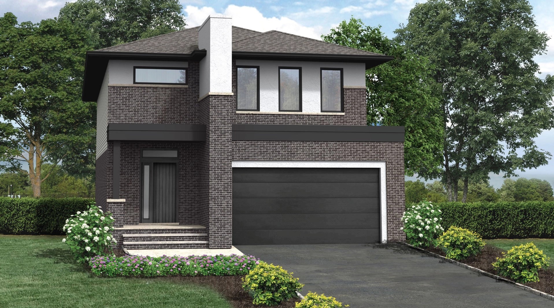 Yorkville 4 Contemporary Mapleton Homes