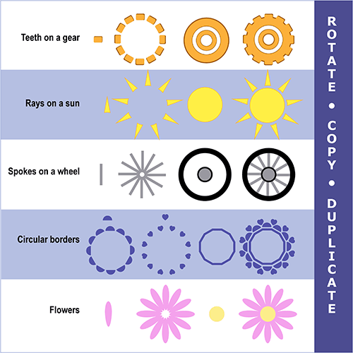 How to Use the Rotate Tool in Illustrator to Make Easy Flowers Maple
