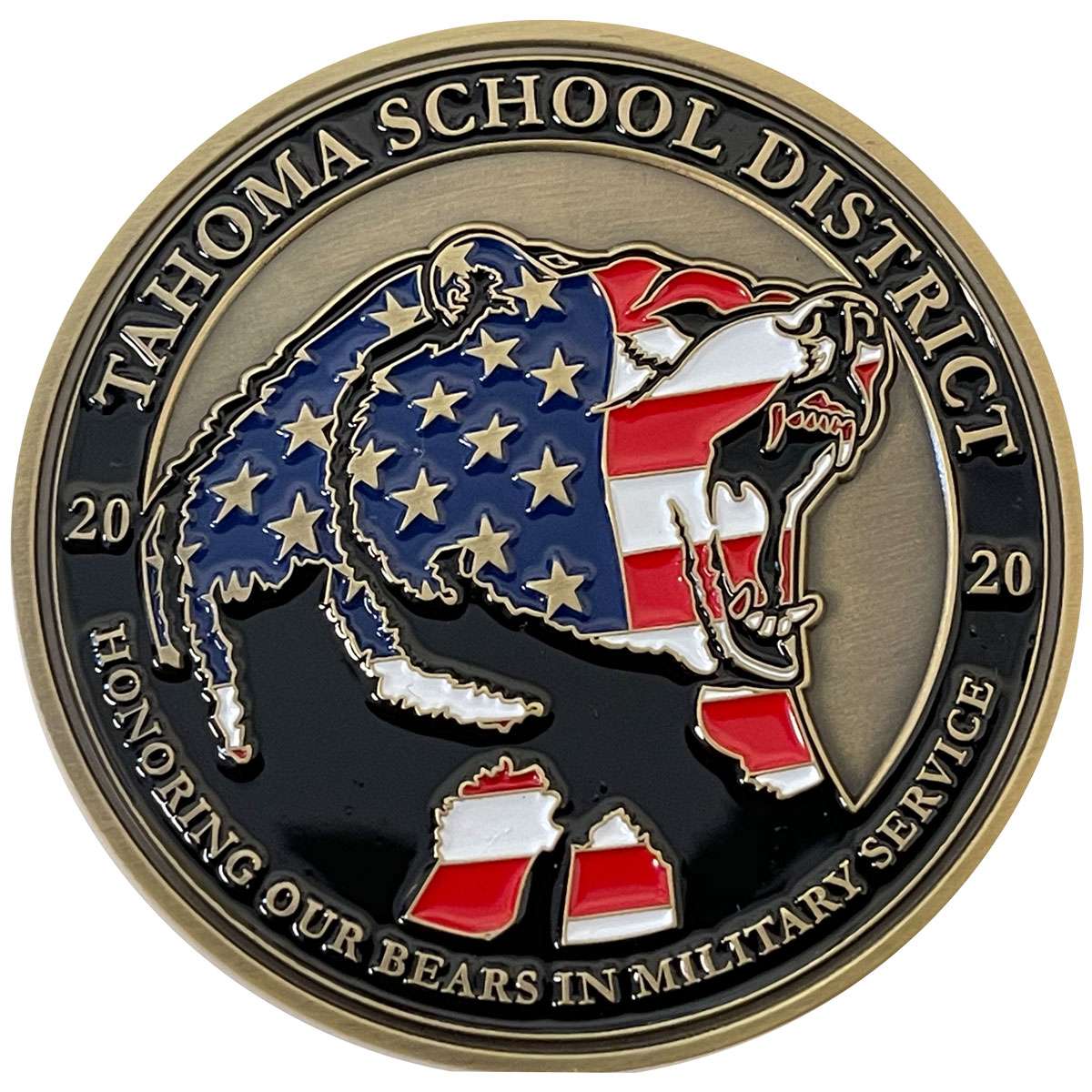 Tahoma Bears Vet Coins Maple Valley Veterans Memorial