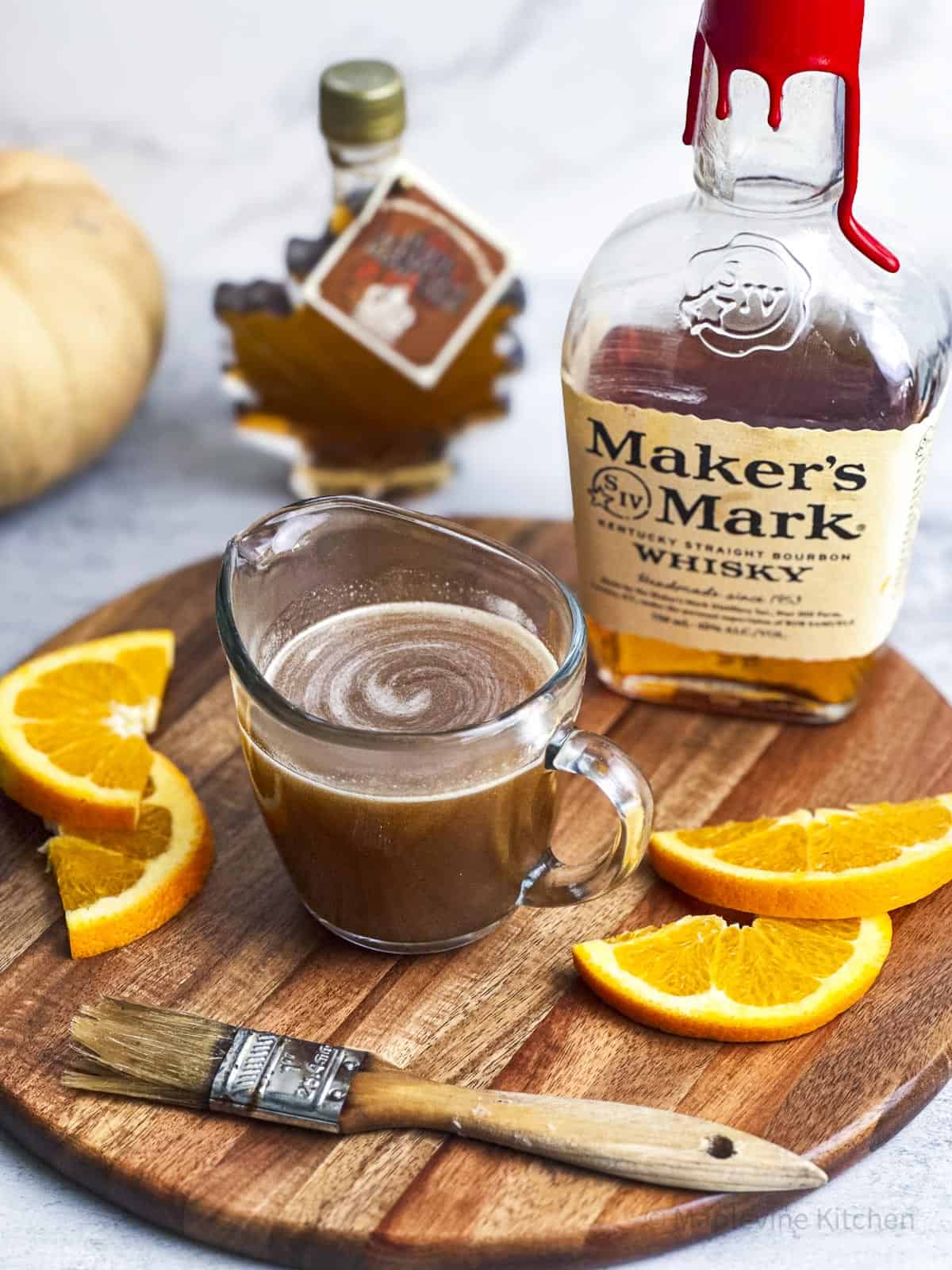 Maple Bourbon Glaze Recipe