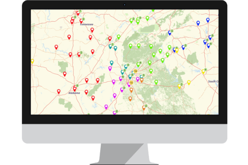 Plot Addresses On Map Map Locations & Addresses from Excel, Plot Addresses from Spreadsheet