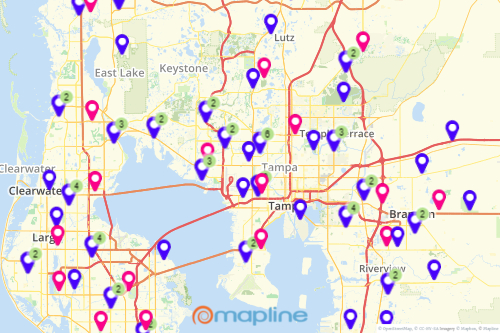 Plot Addresses On Map Map Locations & Addresses from Excel, Plot Addresses from Spreadsheet