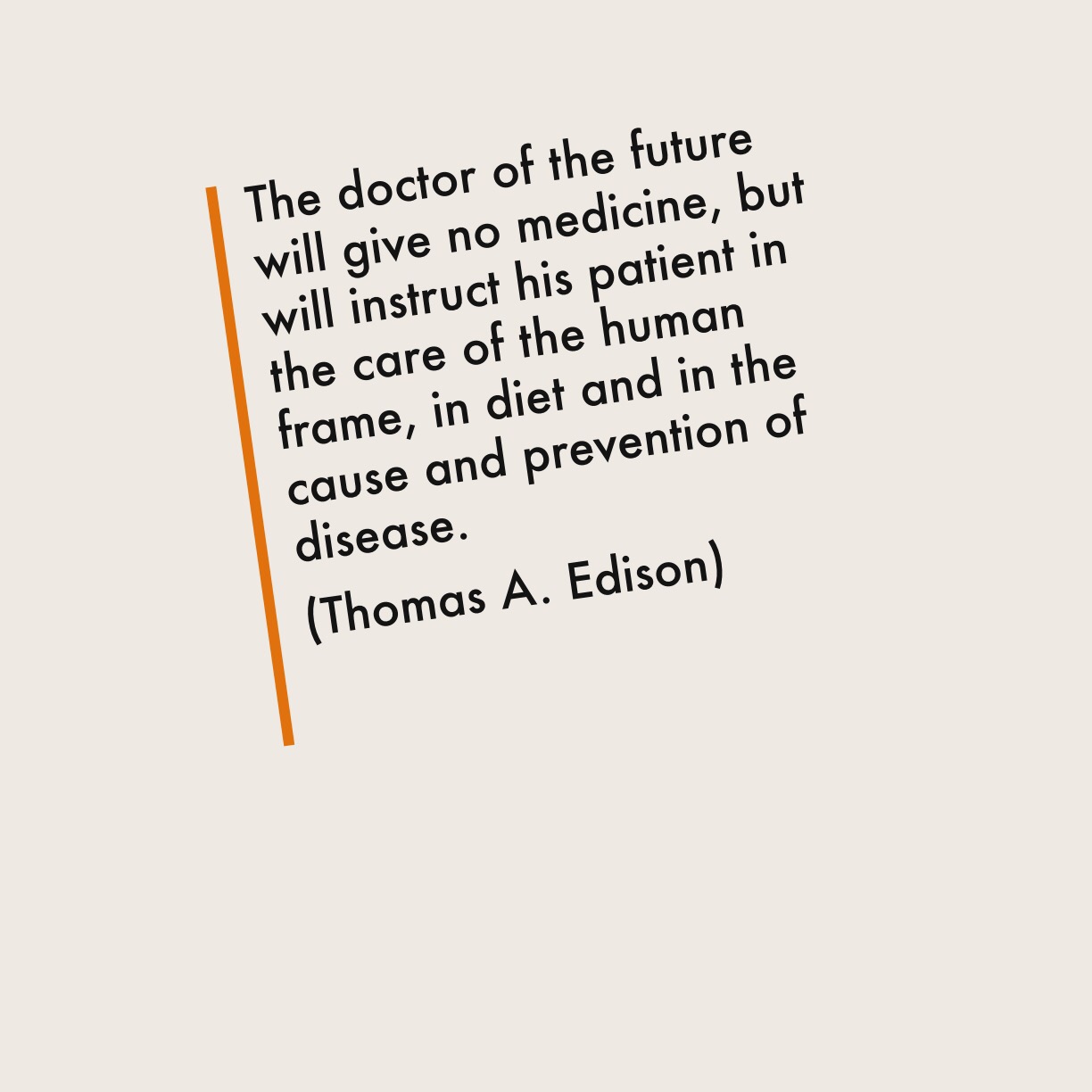 the doctor of the future quote This Is What Thomas A. Edison Wrote About The Doctor Of The Future In 1903 | Mappalicious