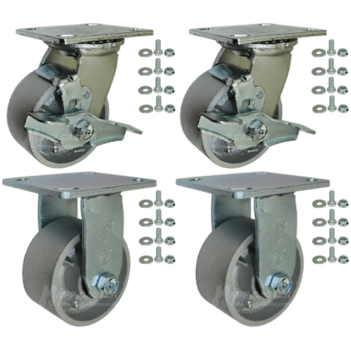 Steel Casters Industrial Metal Wheel Casters Mapp Caster