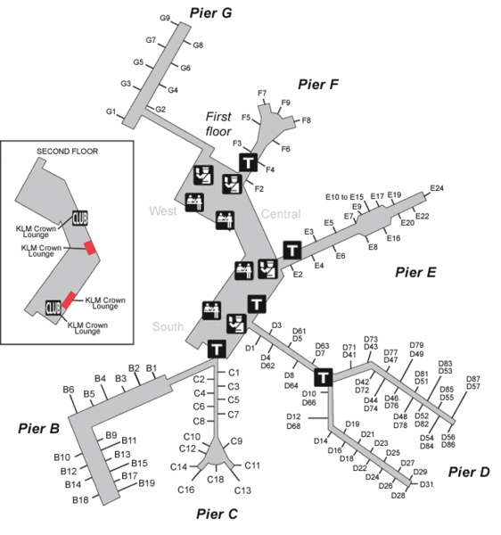 Schiphol Airport railway station Wikipedia