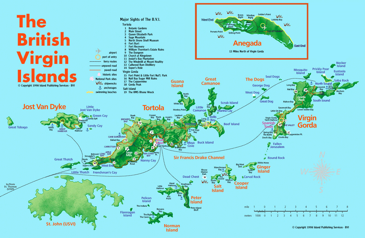 US Virgin Islands Maps & Facts World Atlas