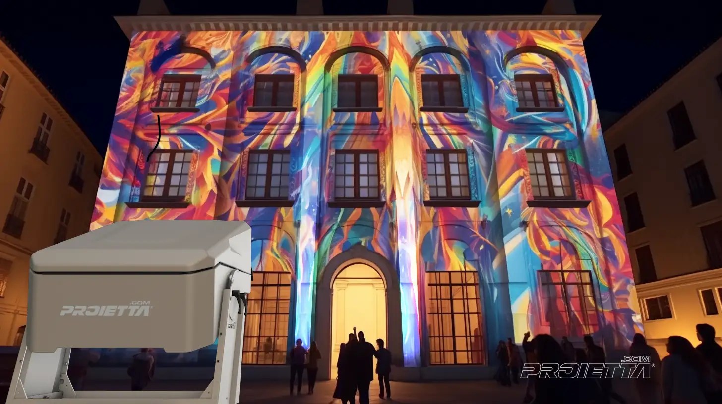 Projecteur d'Extérieur pour Mapping Vidéo Mapping Projector