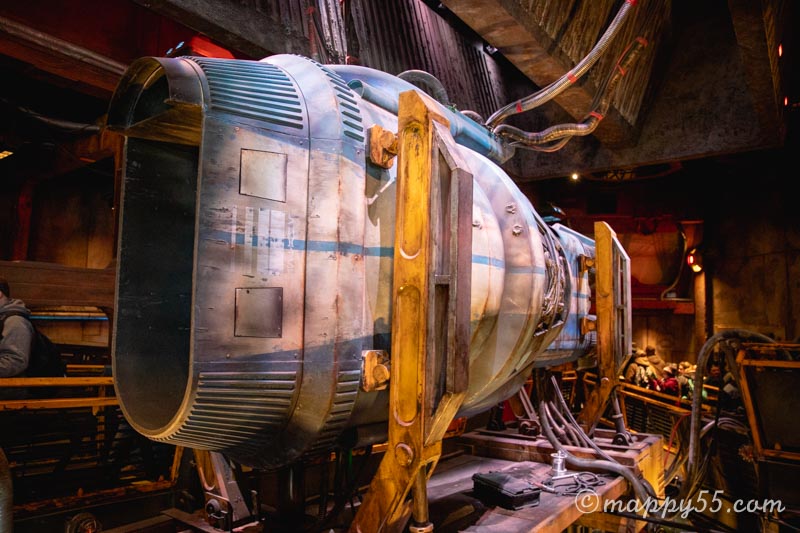 アトラクション】スターウォーズ気分のミレニアム・ファルコン