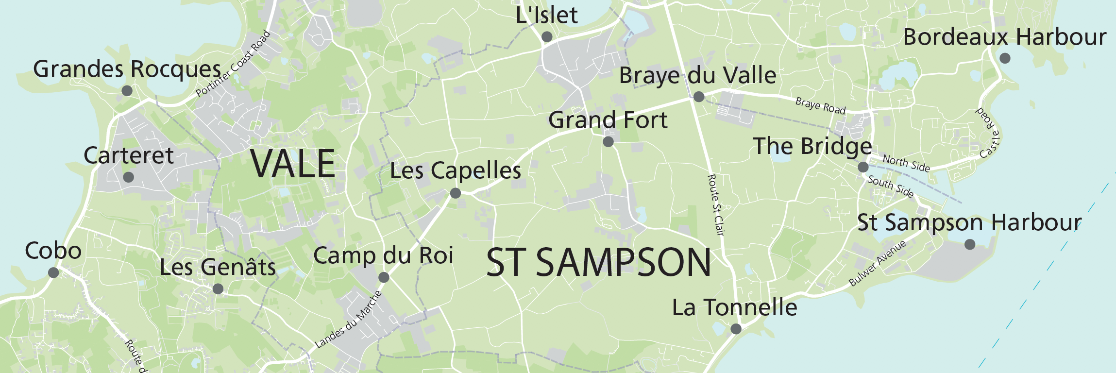 Guernsey map detail Maproom