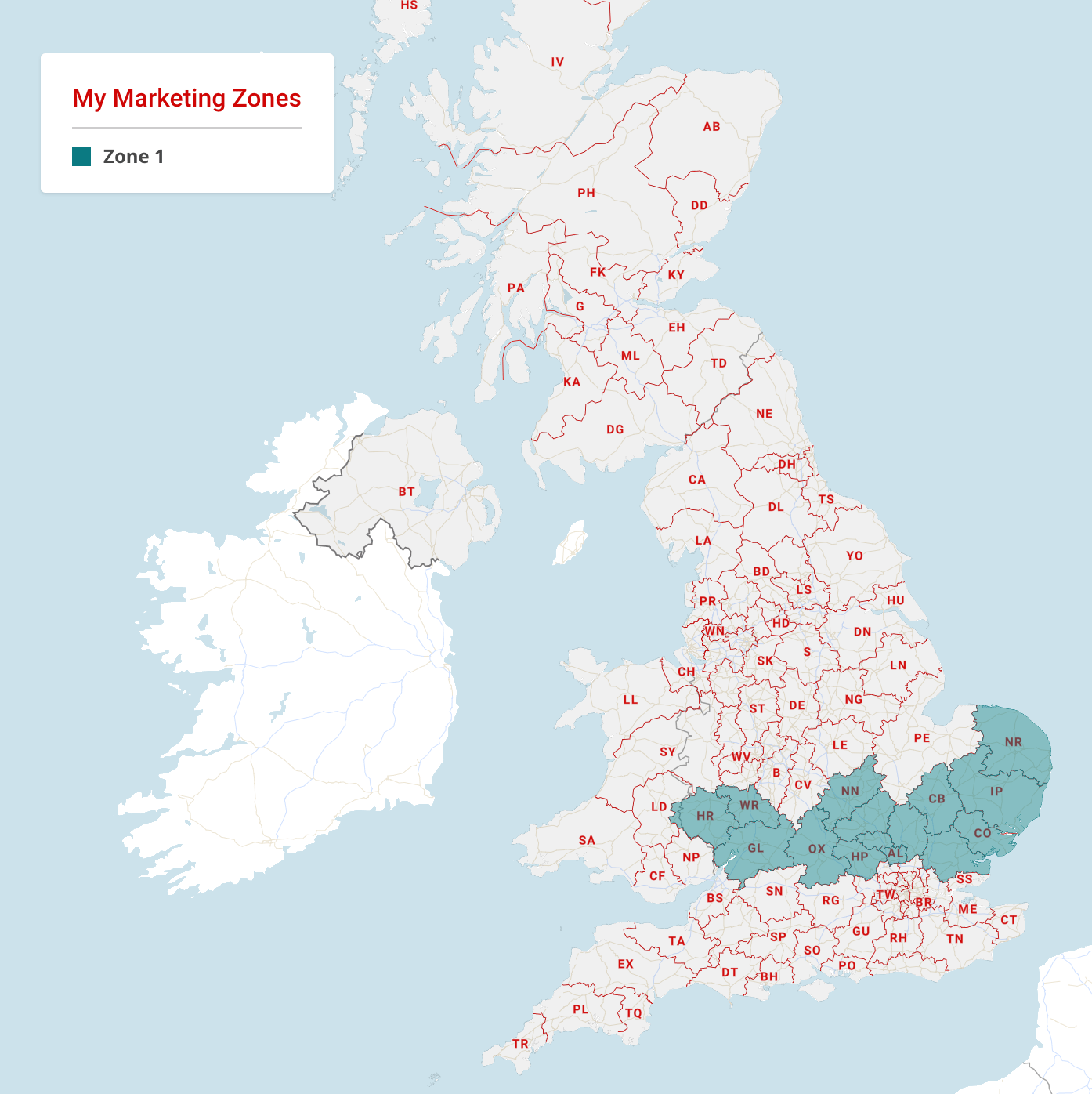 firstzoneonpostcodemap Maproom