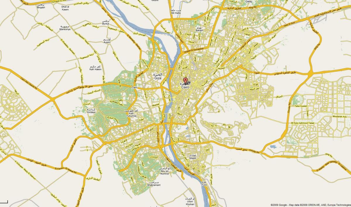 Cairo egypt map Cairo city map (Egypt)