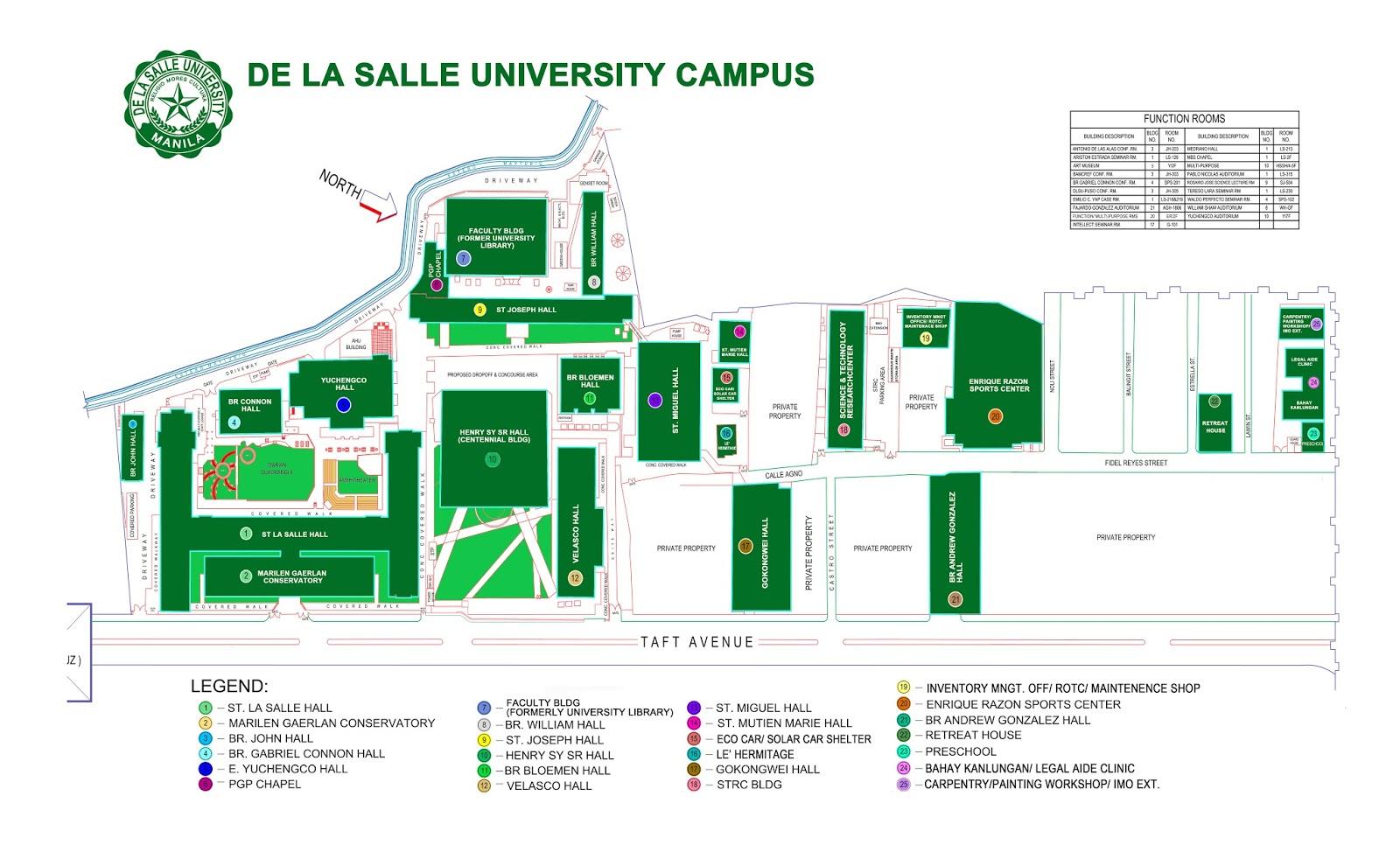 Dlsu map Dlsu taft map (Philippines)