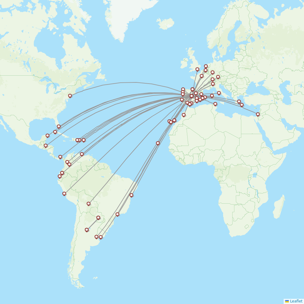 Learn more about low cost carrier Air Europa Airline Information