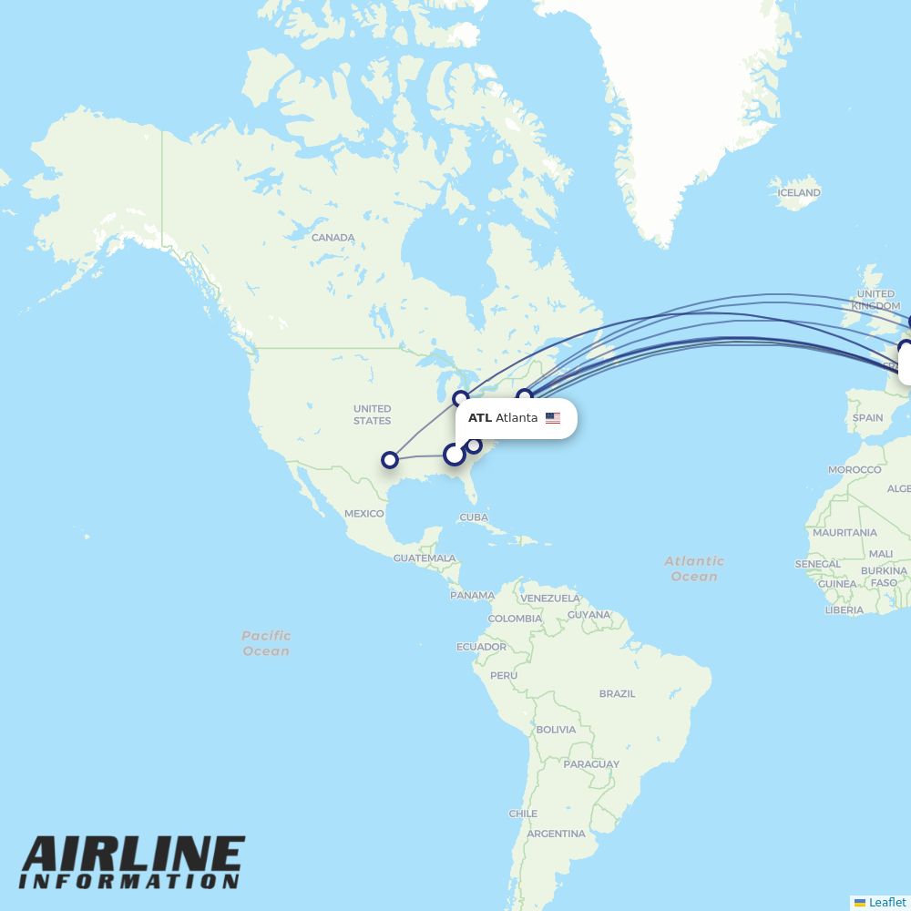 Airlines with flights from Atlanta to Rome (ATL to FCO) Airline