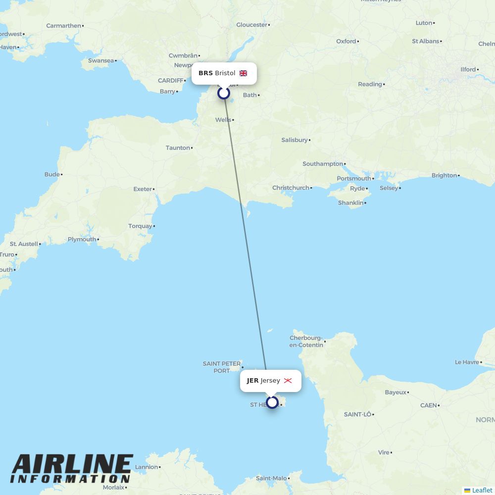 Blue Islands airline SI flights, airports Airline Information