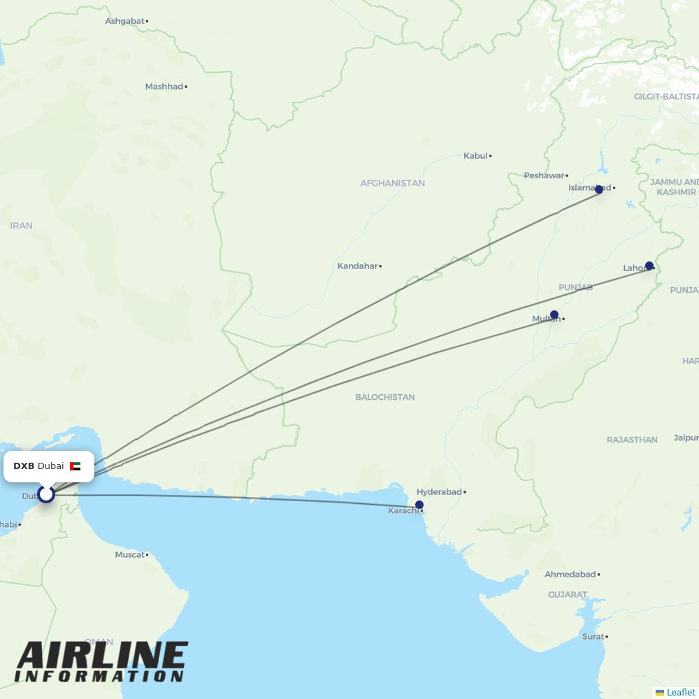 Airblue airline PA flights, airports Airline Information
