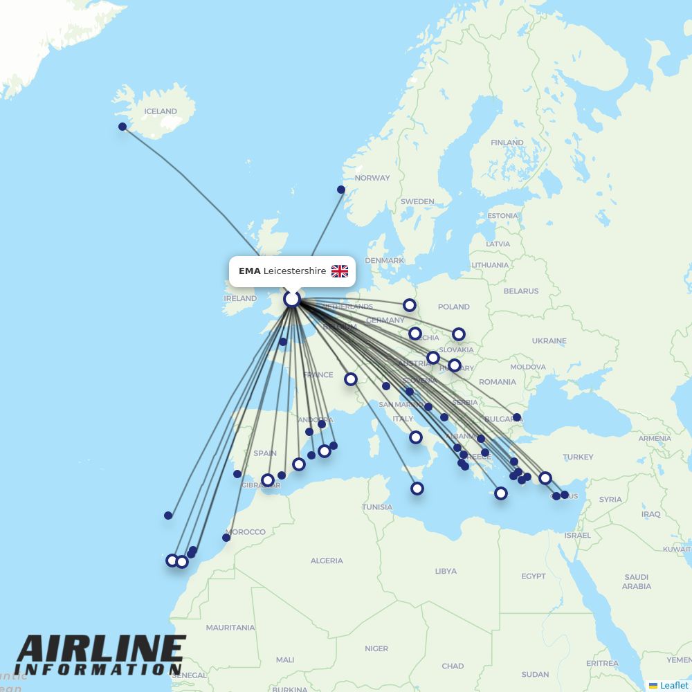 Jet2 flights, routes and airports Airline Information