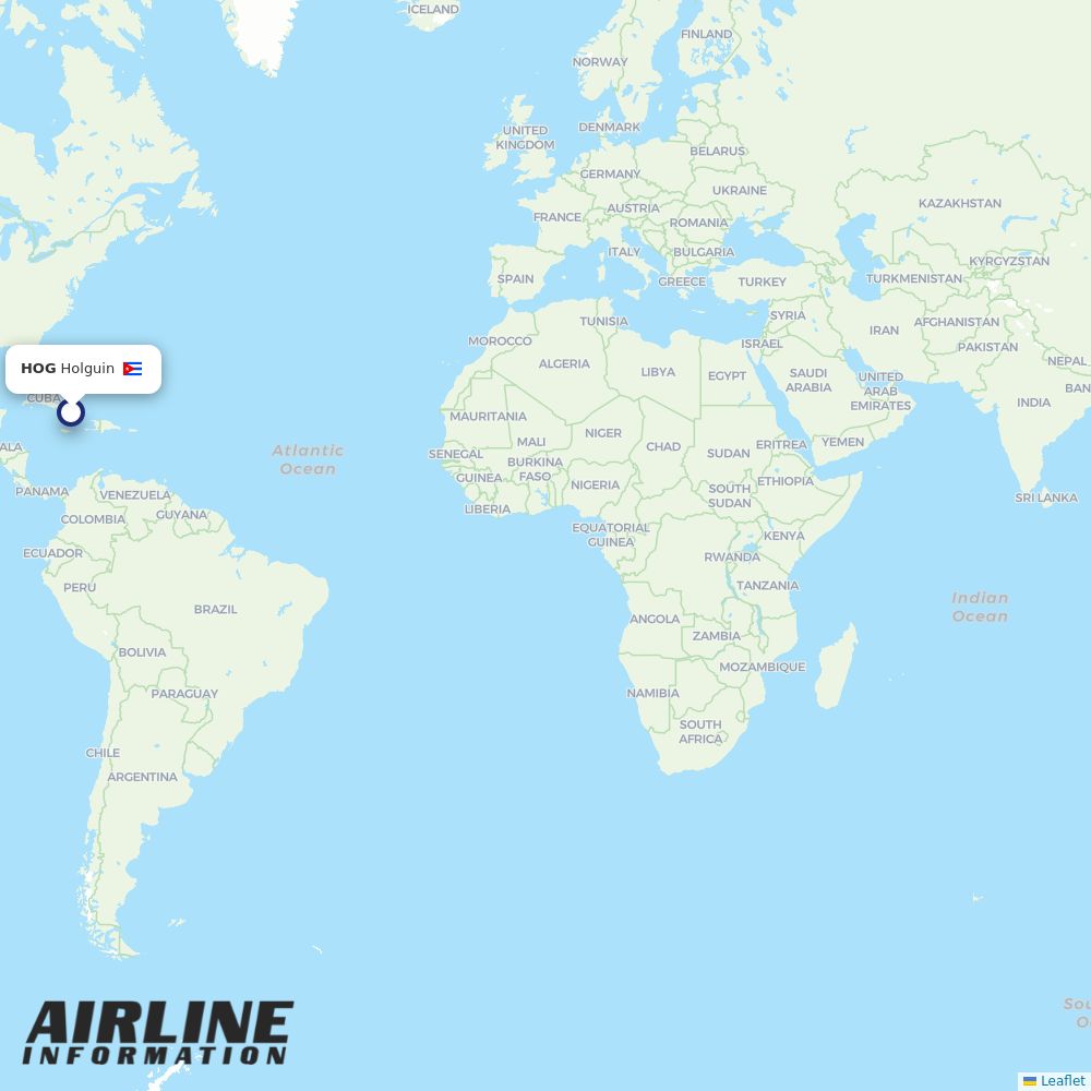 Airlines with flights from Holguin to PortauPrince (HOG to PAP