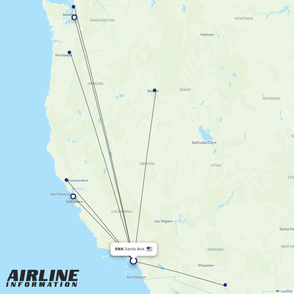 Learn more about Alaska Airlines routes and flights Airline Information