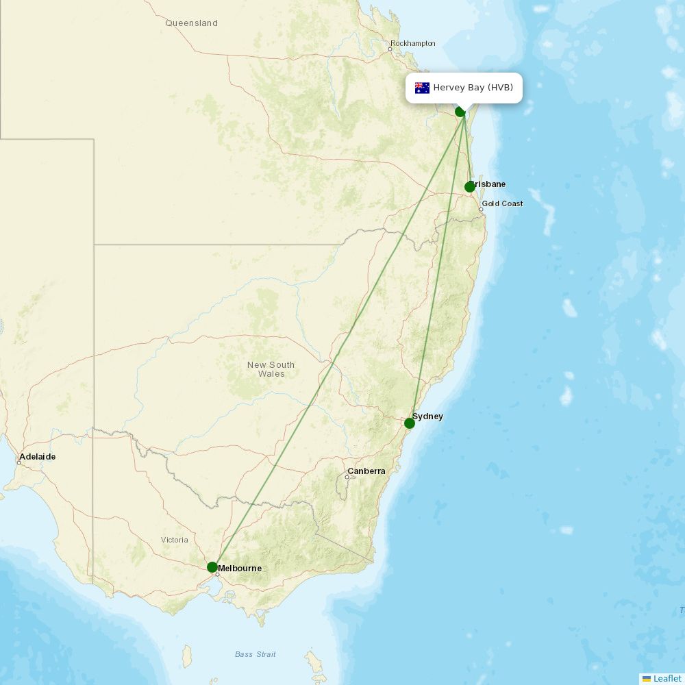 Hervey Bay Airport airport map Hervey Bay (HVB) Airport Information