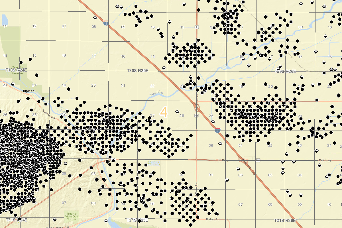 Map Of Oil Wells In Louisiana New River Kayaking Map