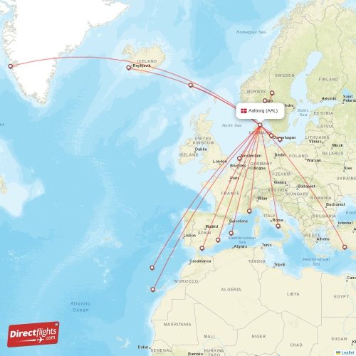 Direct flights from Copenhagen 178 destinations CPH, Denmark