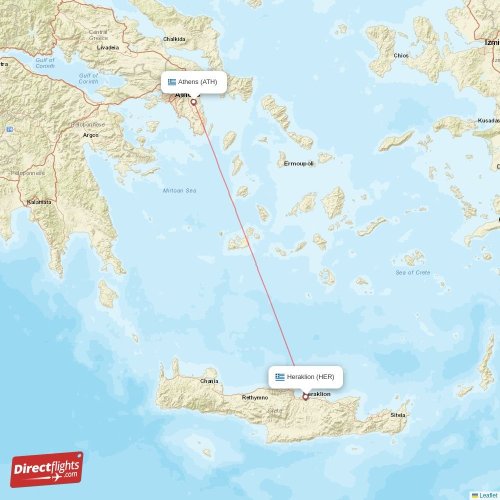 Direct flights from Athens to Paros, ATH to PAS nonstop