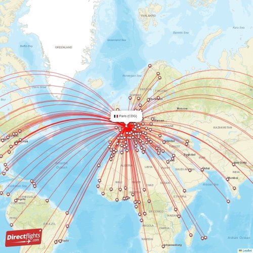 Direct flights from Toulouse 89 destinations TLS, France(03)
