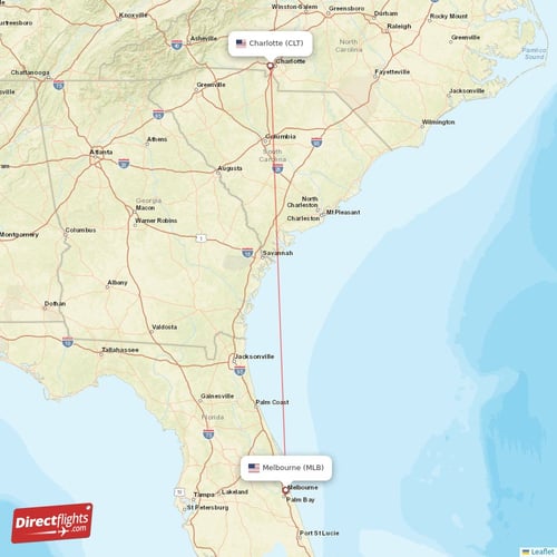 Direct flights from Charlotte to Pensacola, CLT to PNS nonstop