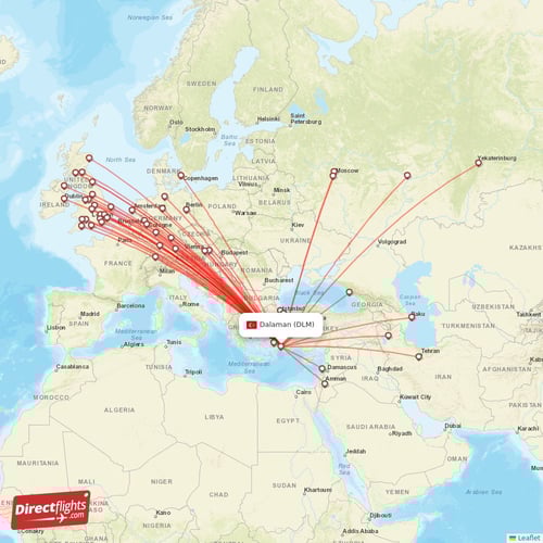 A complete guide to direct flights to Dalaman