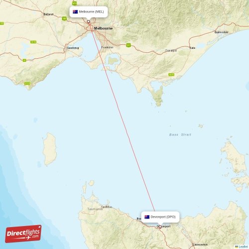 Direct flights to Devonport DPO, Australia