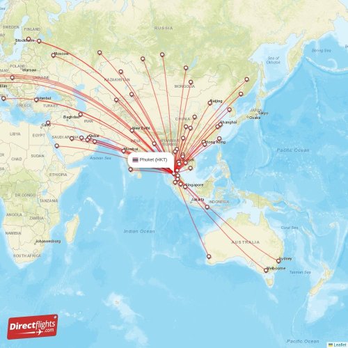 Find the best direct flights to Phuket, Thailand