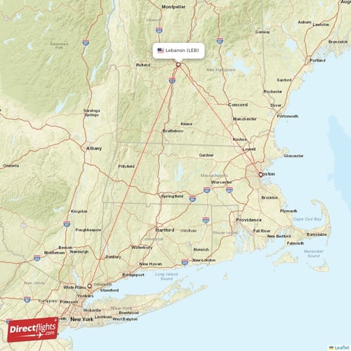 Direct flights from Manchester 17 destinations MHT, USA