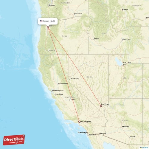 Direct flights to Portland PDX, USA