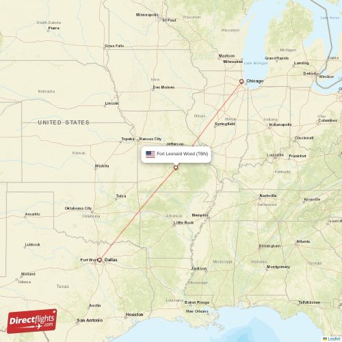 Direct flights to Kansas City MCI, USA