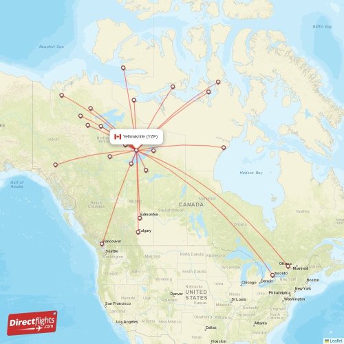 Direct flights from Ottawa 36 destinations YOW, Canada