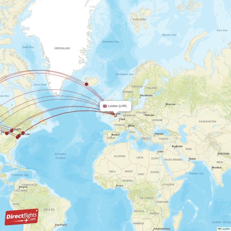 Direct flights from London to Seattle, LHR to SEA nonstop