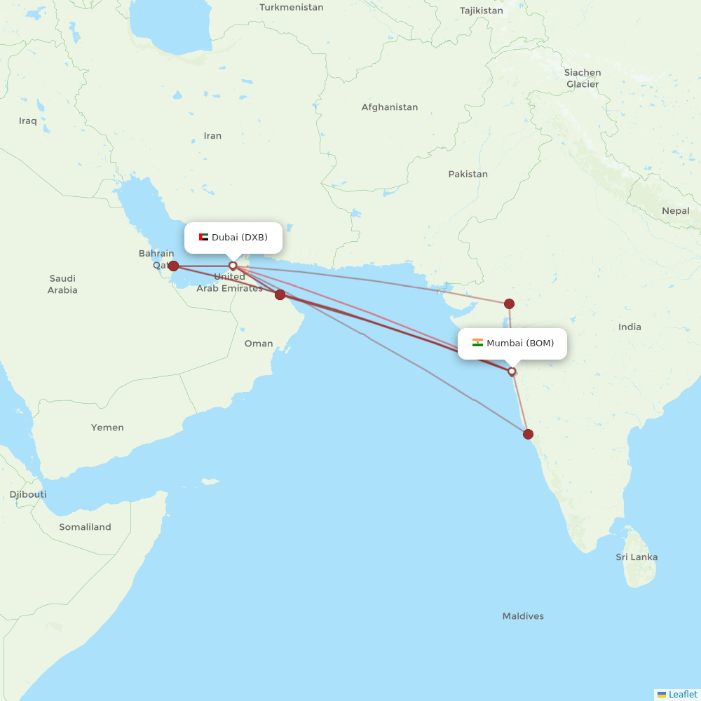Learn more about Emirates and see their route map Flight Routes