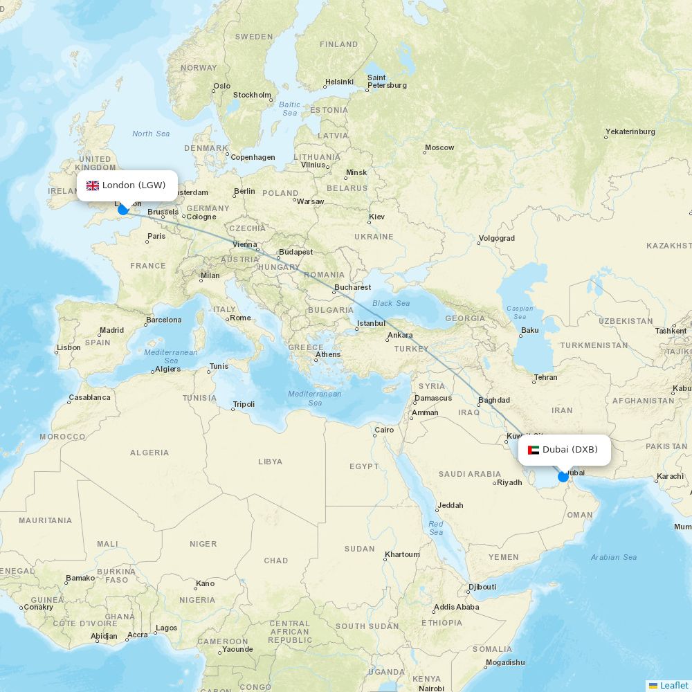 Learn more about Emirates and see their route map Flight Routes
