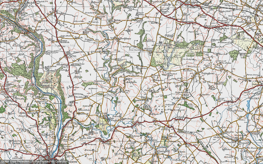 Old Maps of Ackleton, Shropshire Francis Frith