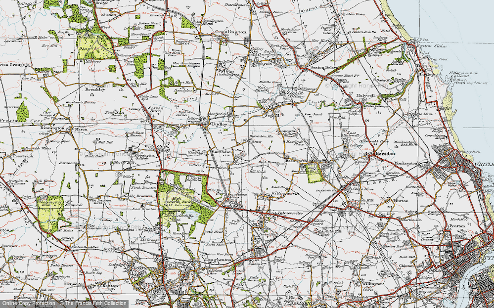 Old Maps of Camperdown, Tyne and Wear Francis Frith